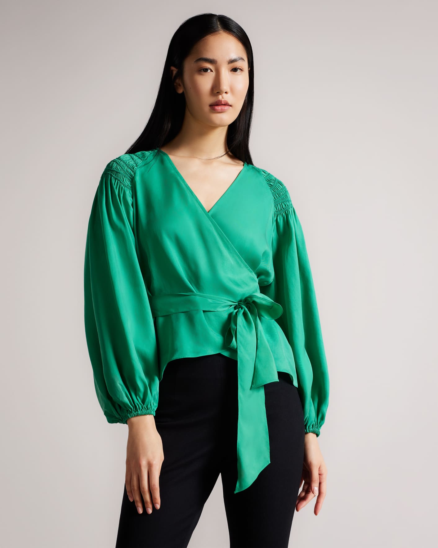Afdeling geest Patois TAVIA - MID-GREEN | Tops & T-Shirts | Ted Baker NL