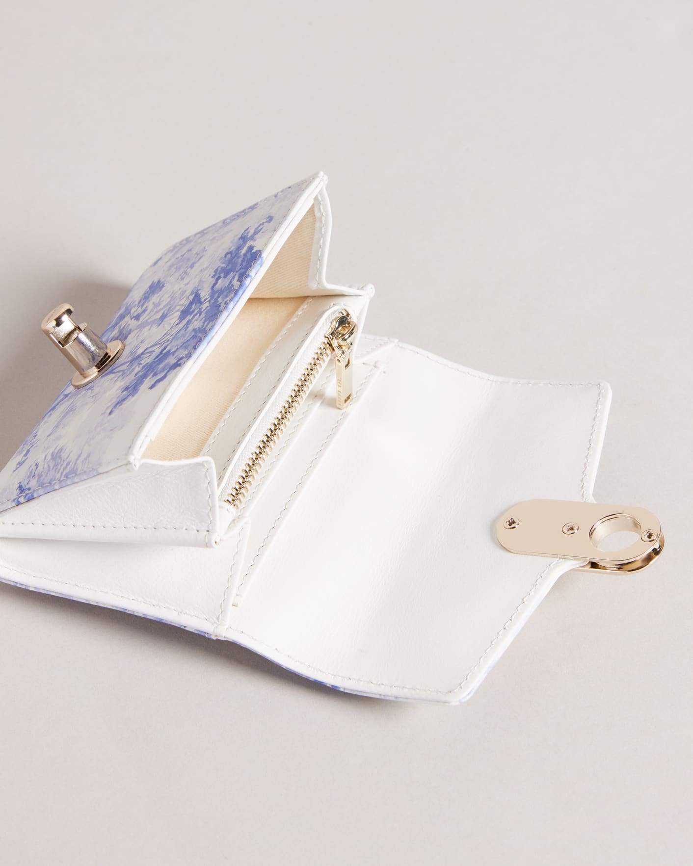 White New Romantic Landscape Small Purse Ted Baker
