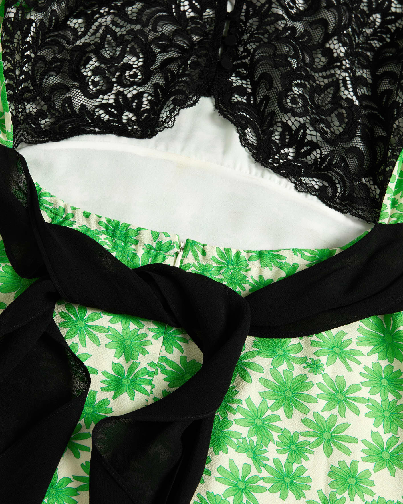 Vert Robe imprimé floral Ted Baker