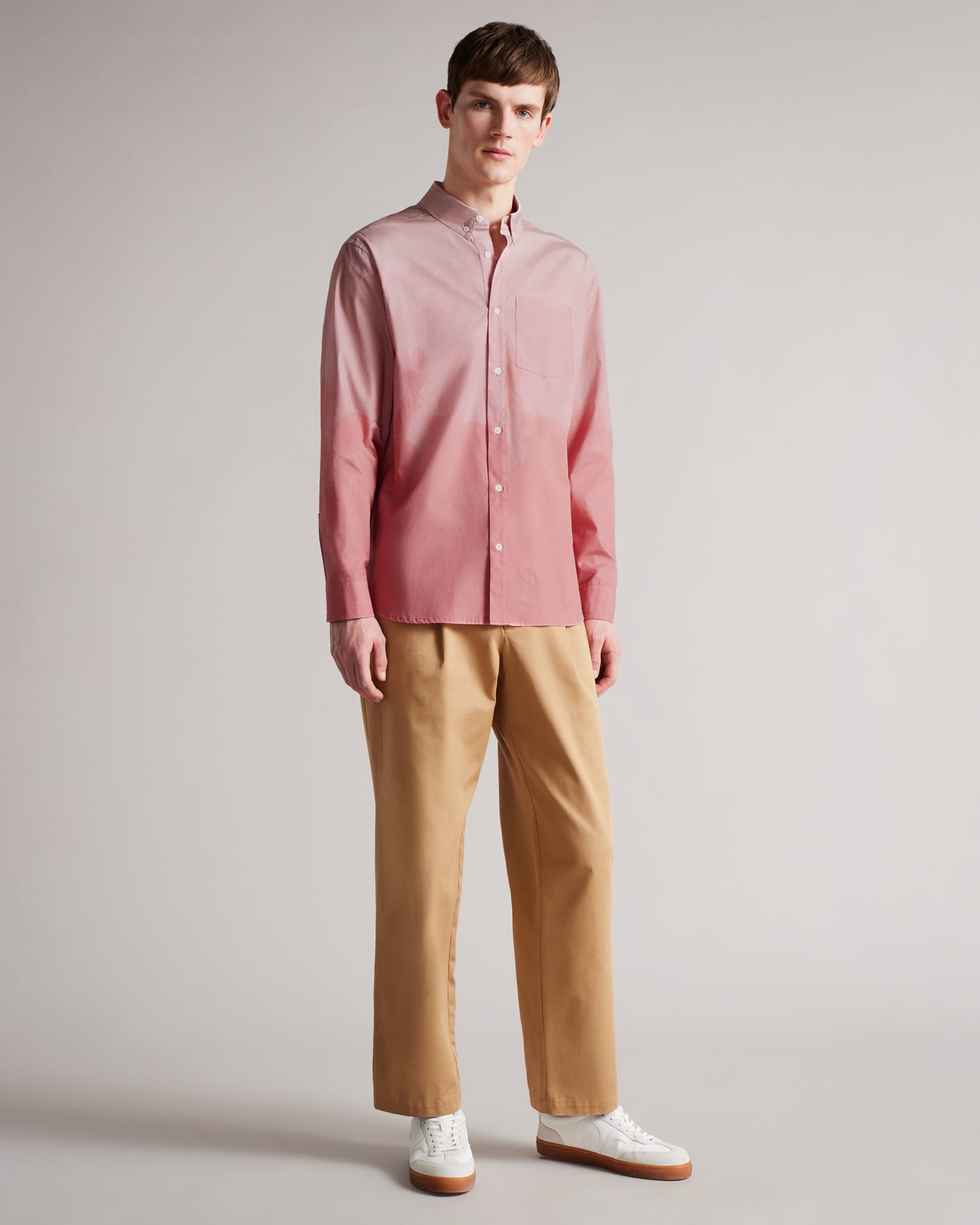 Red MIB Crowd Shirt Ted Baker