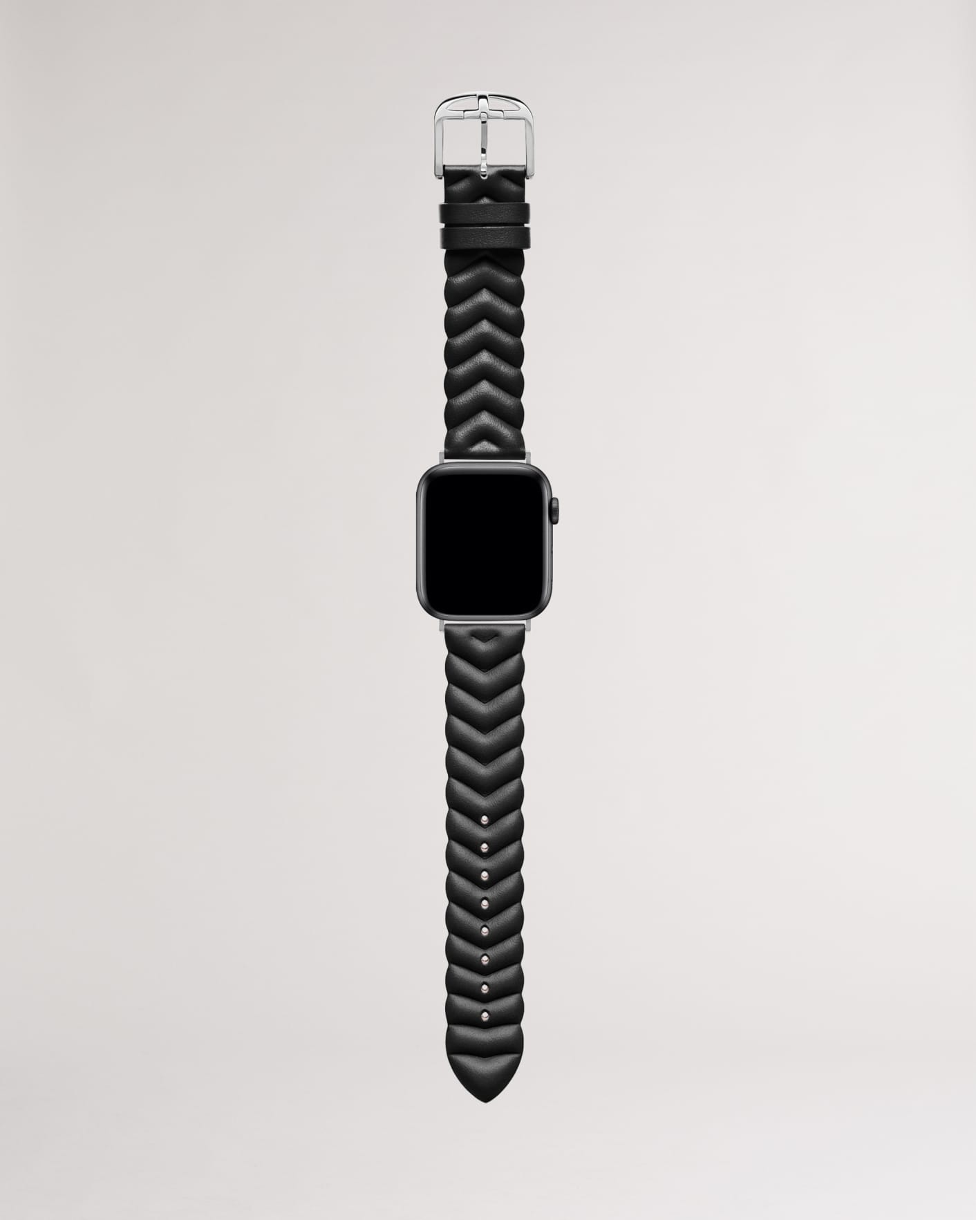 Black Chevron Apple Watch Strap Ted Baker
