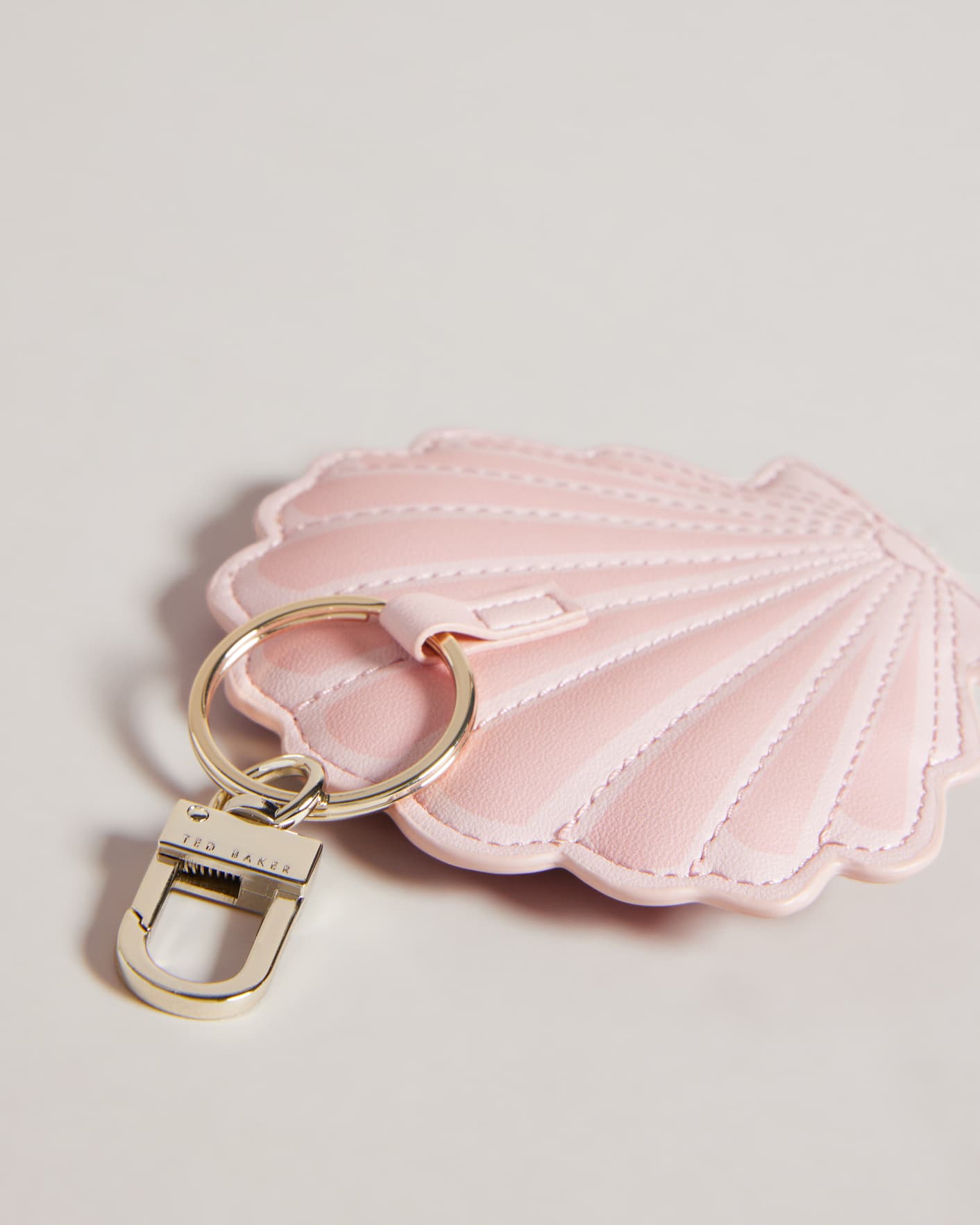 Ted Baker Shell Keyring in Pale Pink Pink Womens Bags Bag accessories 