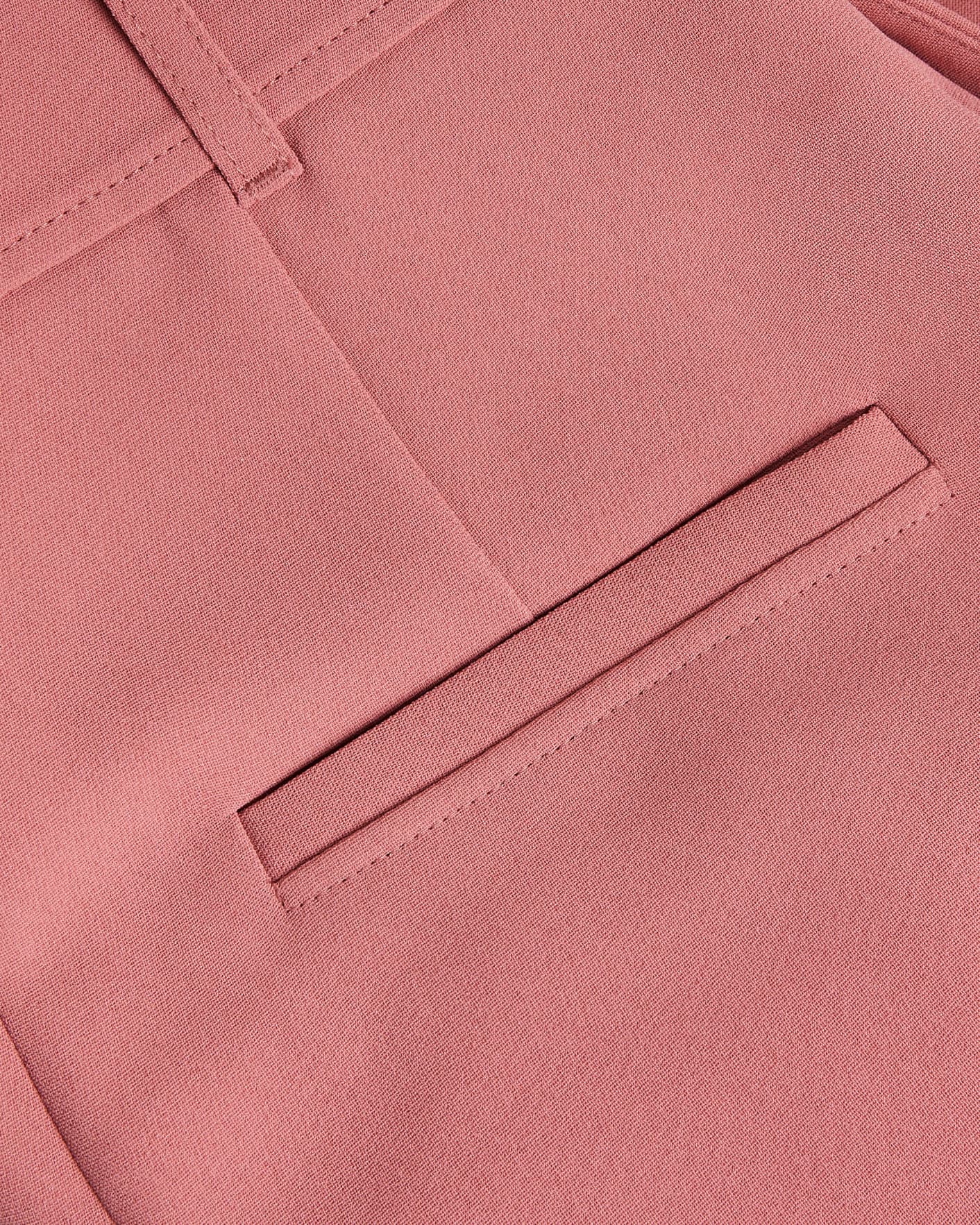 Medium Pink Pleat Front Tailored Shorts Ted Baker