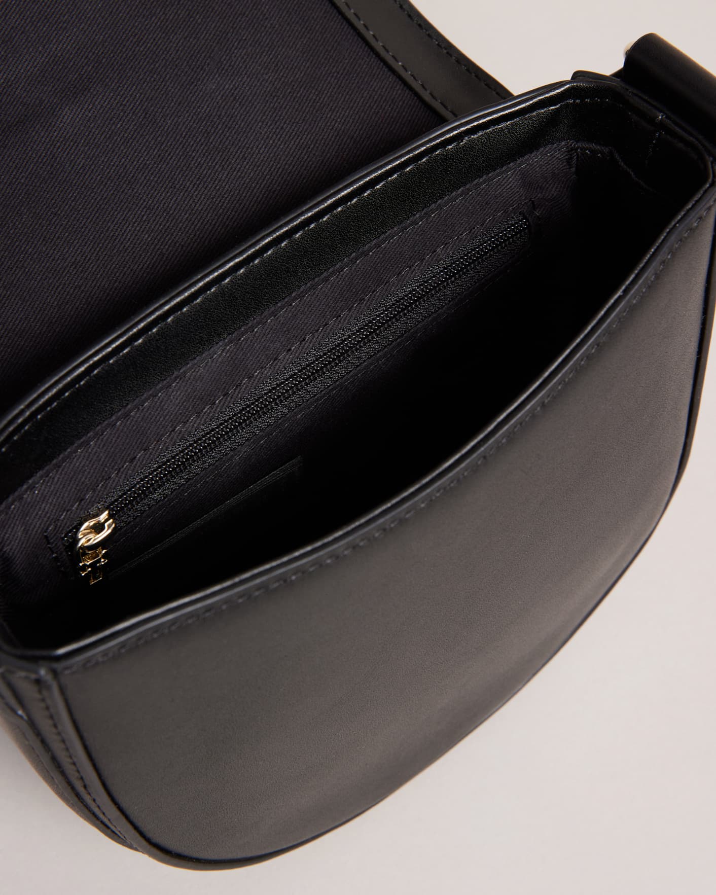 Black Magnolia Detail Shoulder Bag Ted Baker
