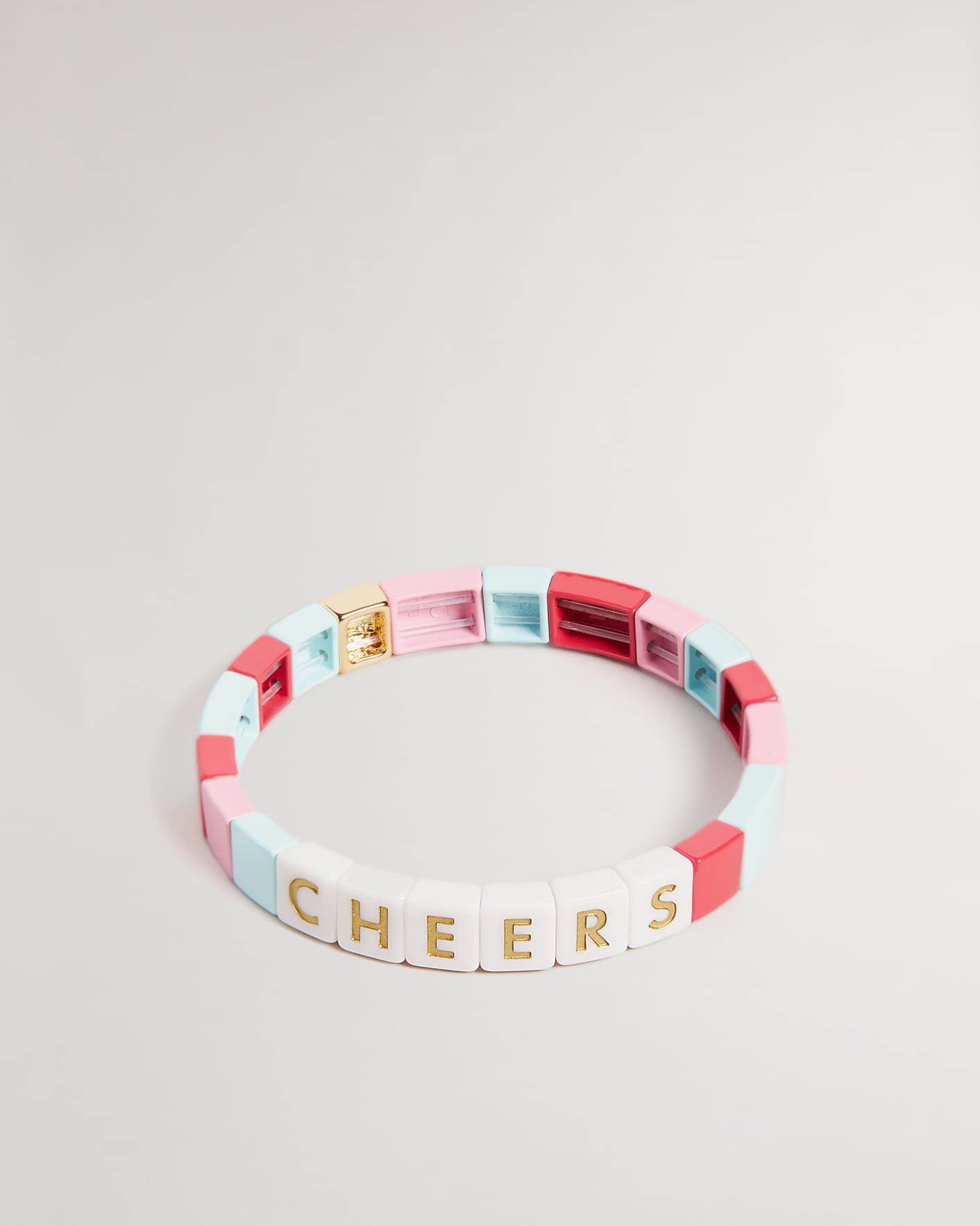 Multicoloured Cheers beaded bracelet Ted Baker