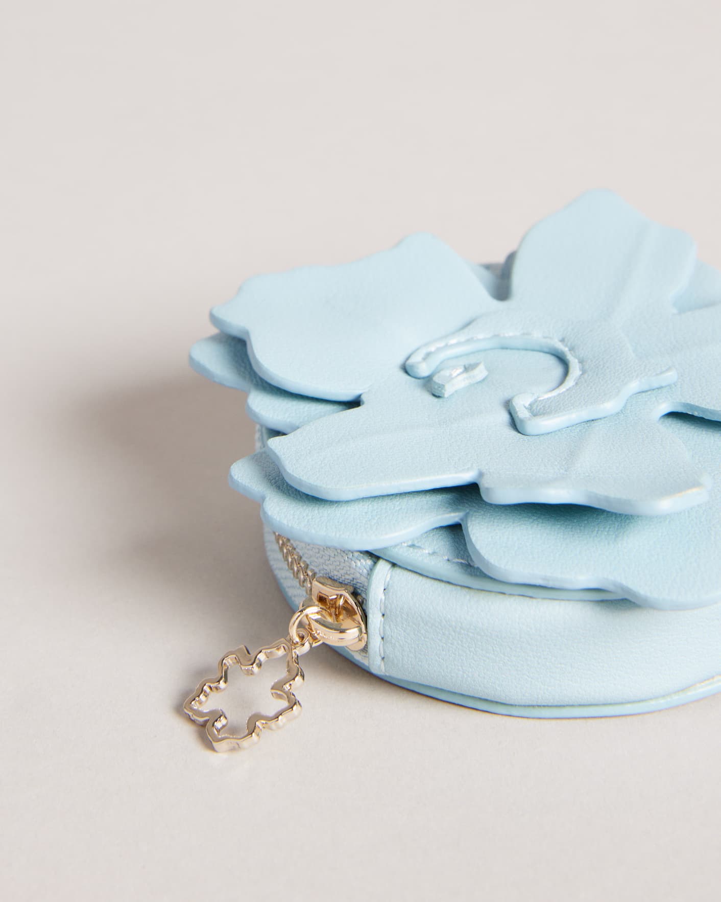 Pale Blue Floral Magnolia Coin Purse Ted Baker
