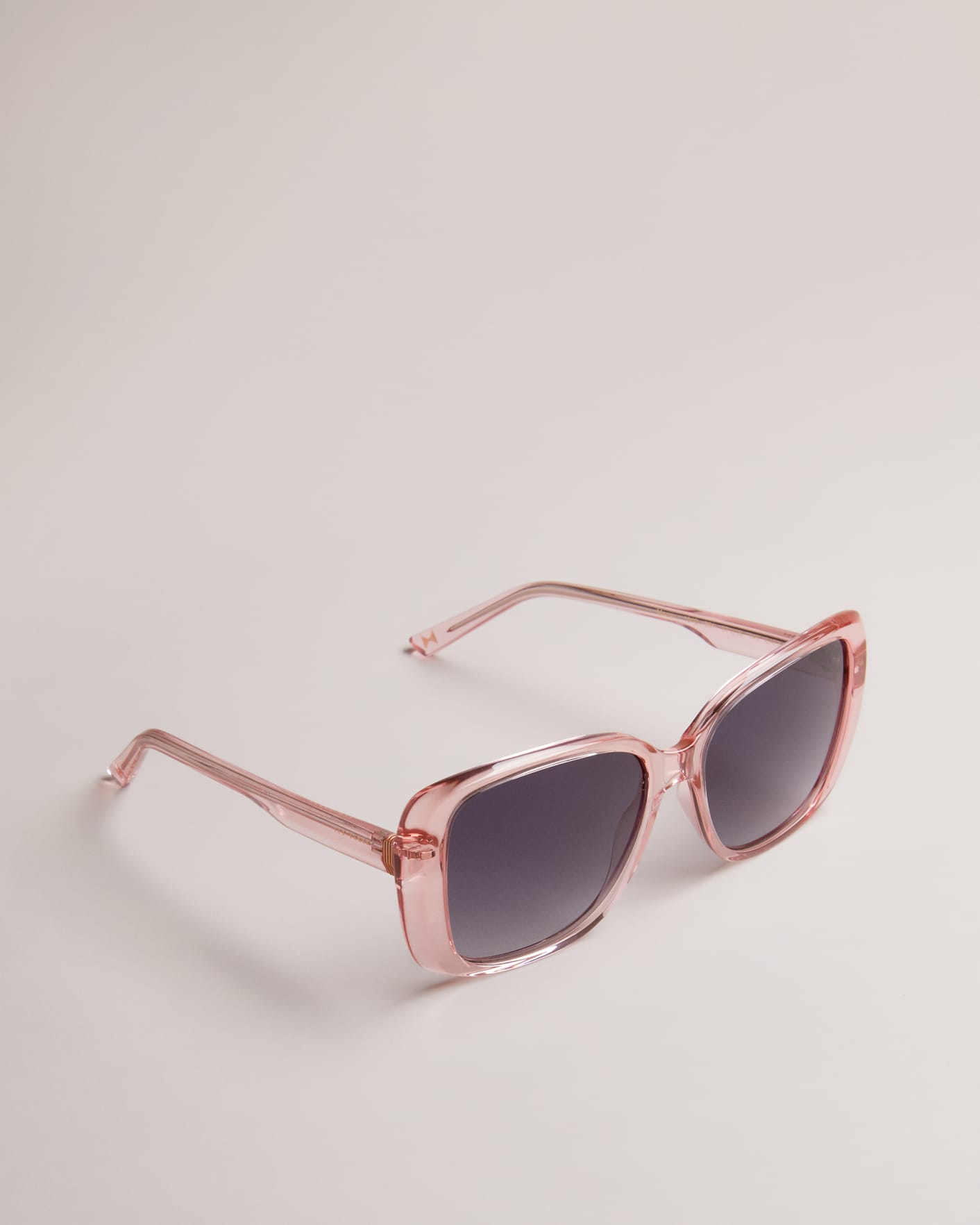Light Pink Large Square Frame Sunglasses Ted Baker