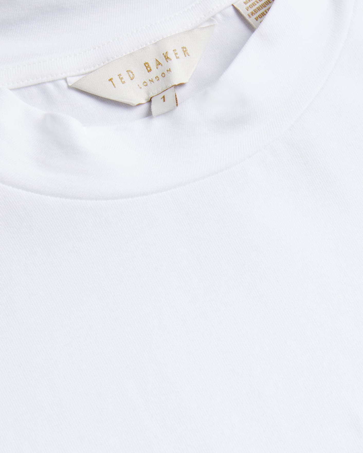 Ivoire Tee-shirt I Wash Up Like This Ted Baker