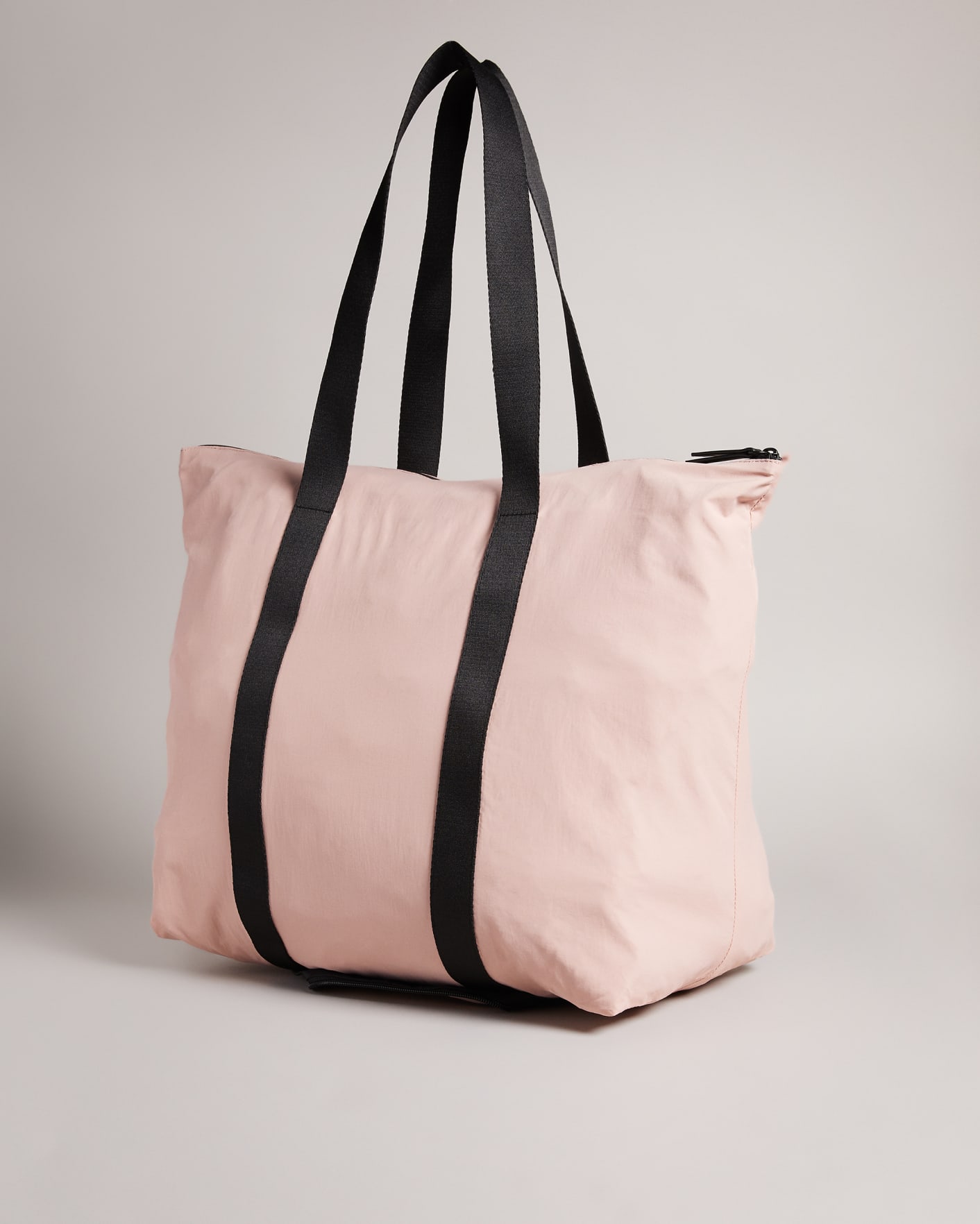 Pale Pink Foldaway Tote Bag Ted Baker