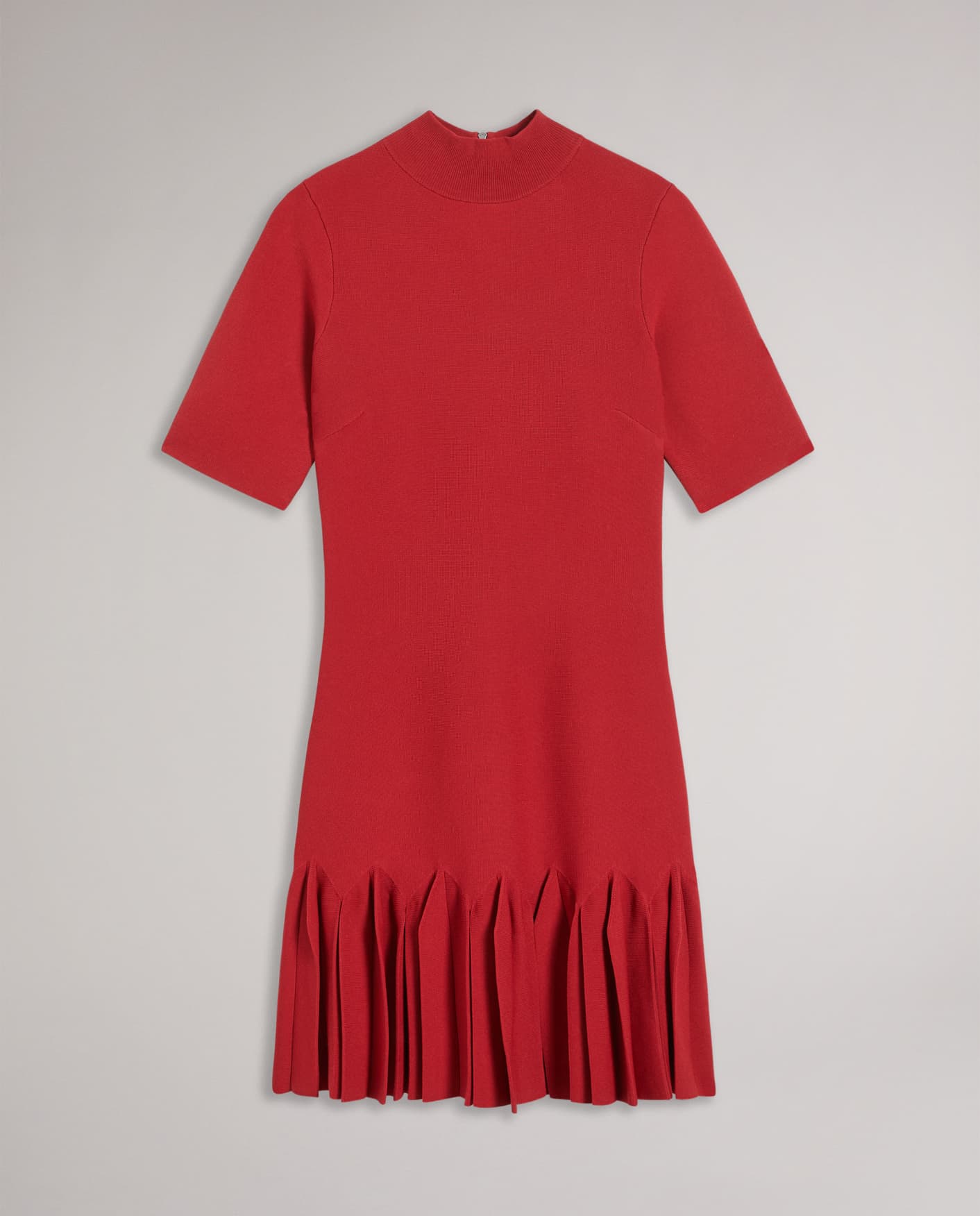 Red Full Milano Fit And Flare Dress Ted Baker