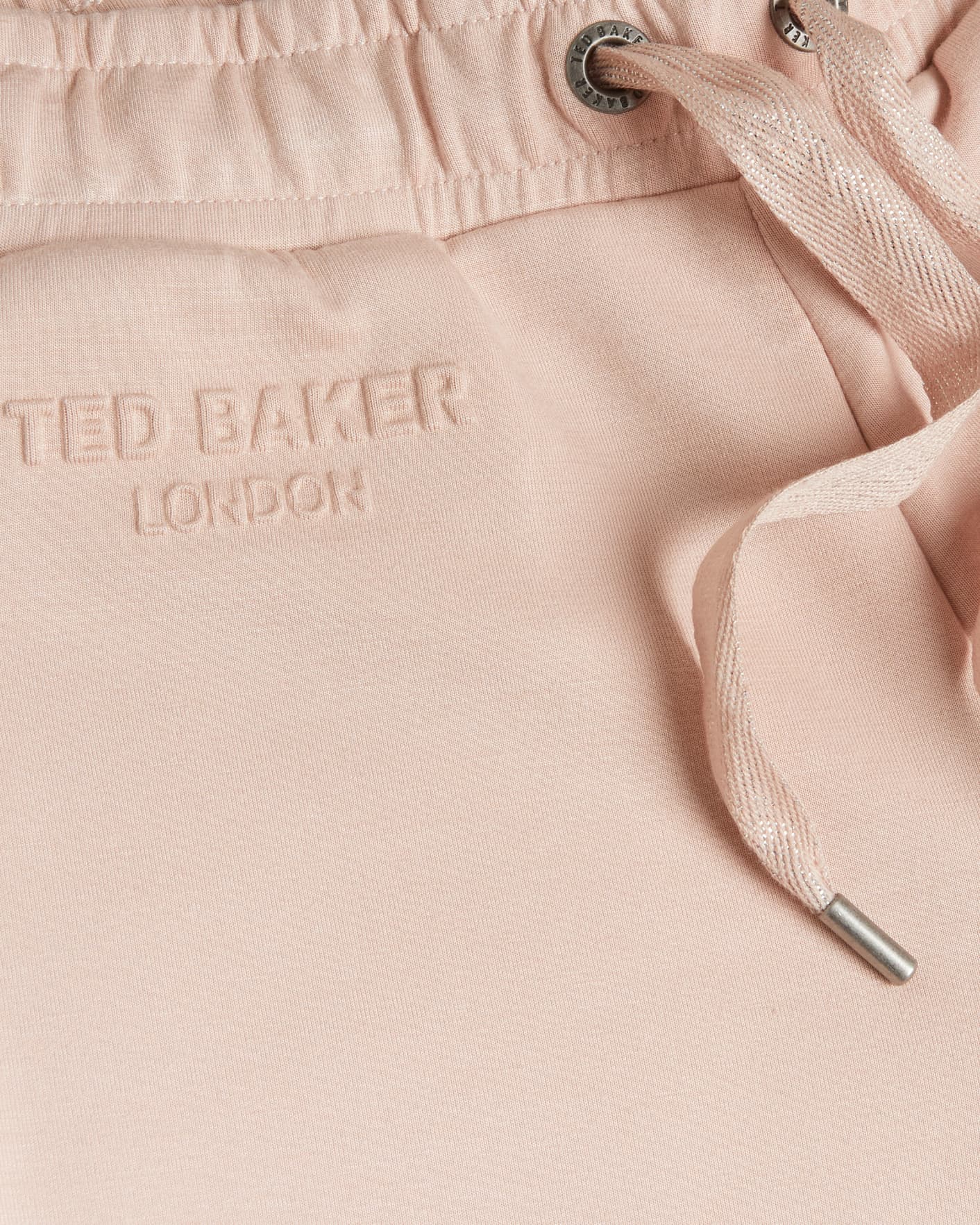 Dusky Pink Joggers With Pleated Cuff Ted Baker