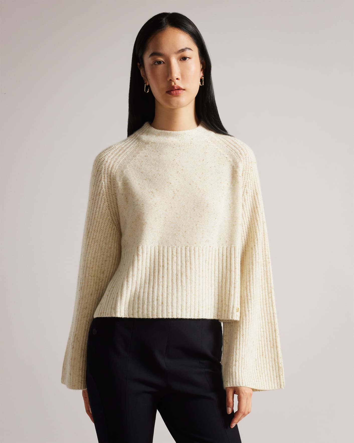 PRISELA - NATURAL | Jumpers | Ted Baker ROW