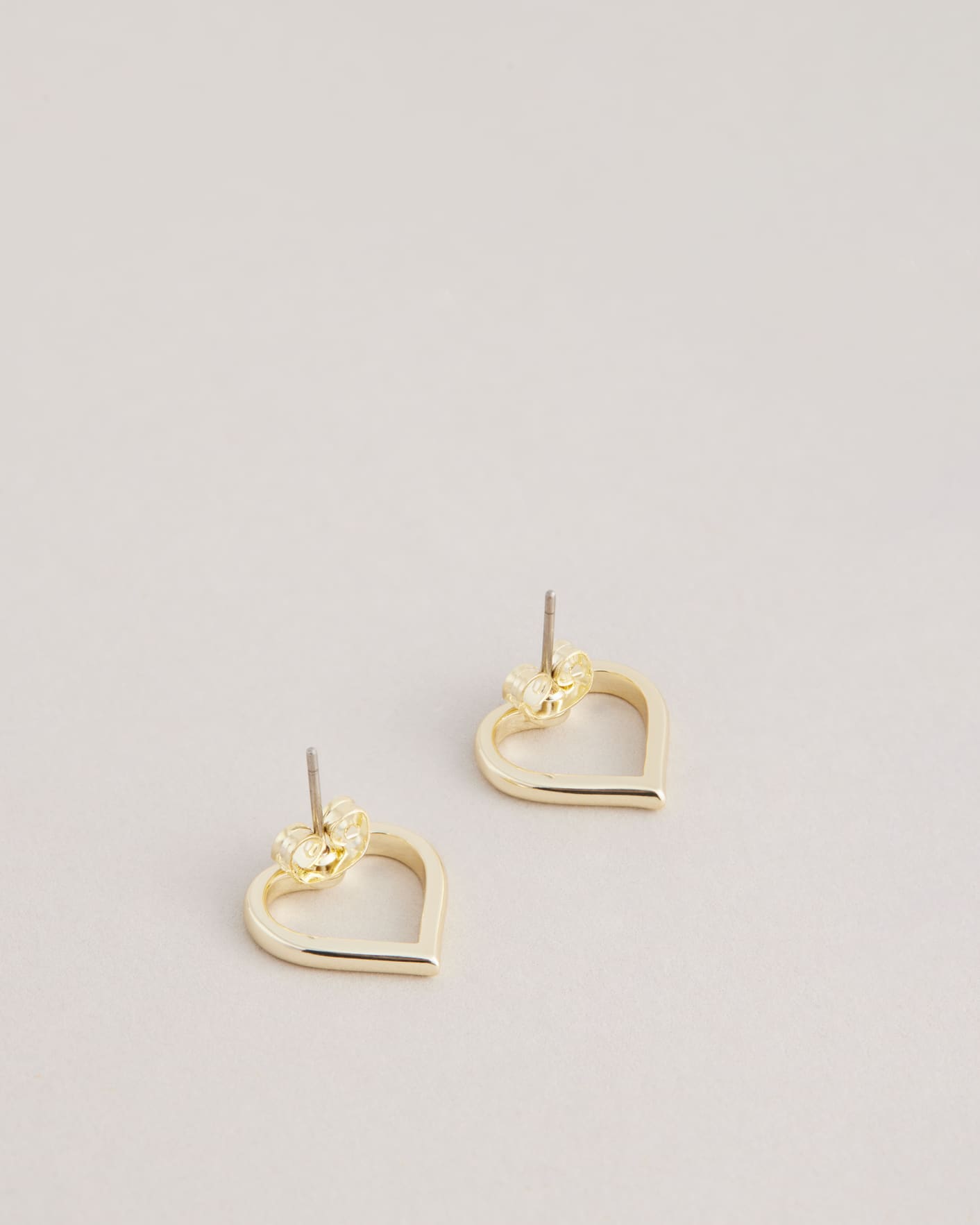 Gold Color Chain of Hearts Stud Earring Ted Baker