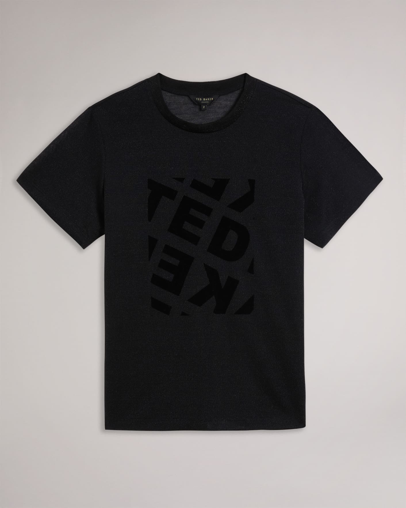 Noir Tee-shirt Ted Baker Ted Baker