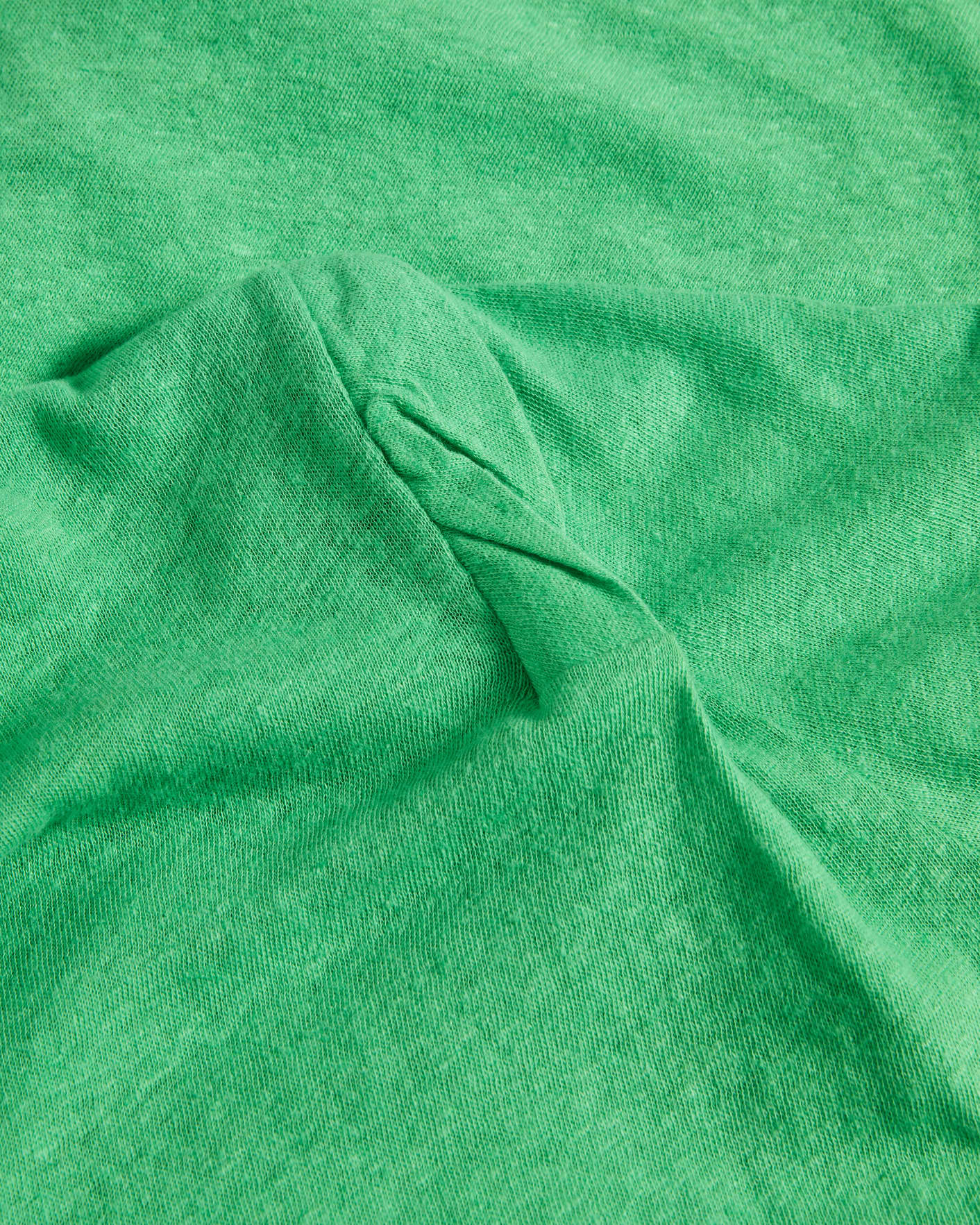 Green T-Shirt With Twisted Neck And Shoulder Detail Ted Baker
