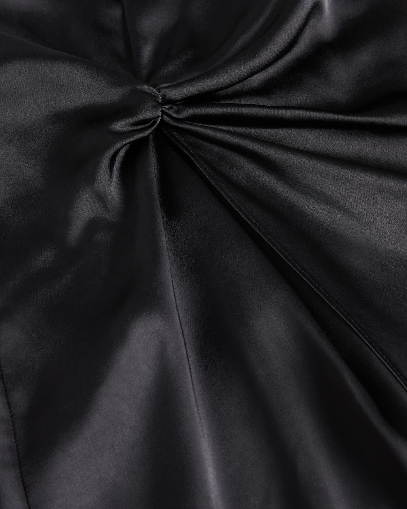 Black Asymmetric Waist Detail Slip Dress Ted Baker