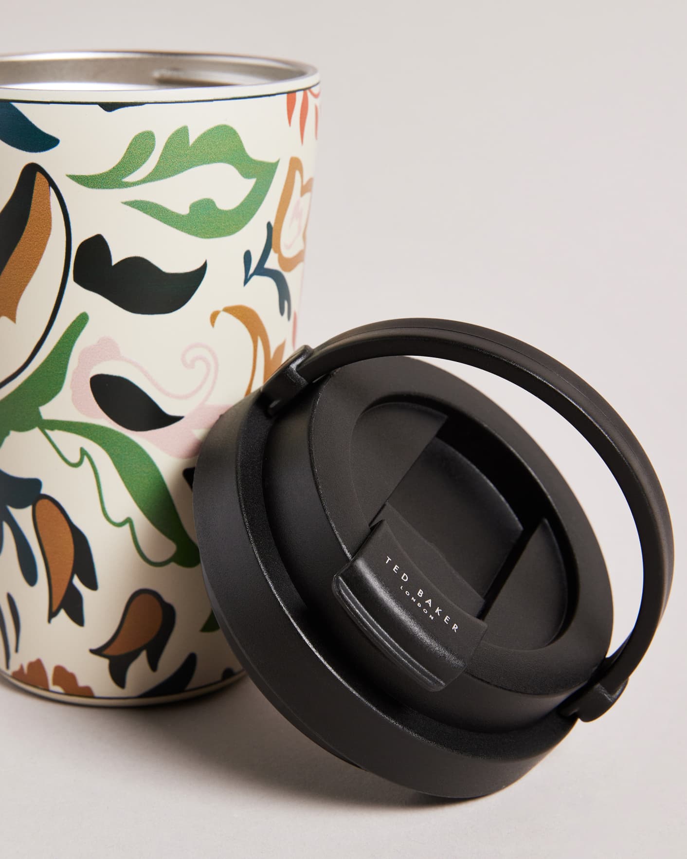 Natural Printed 350ml Travel Cup Ted Baker