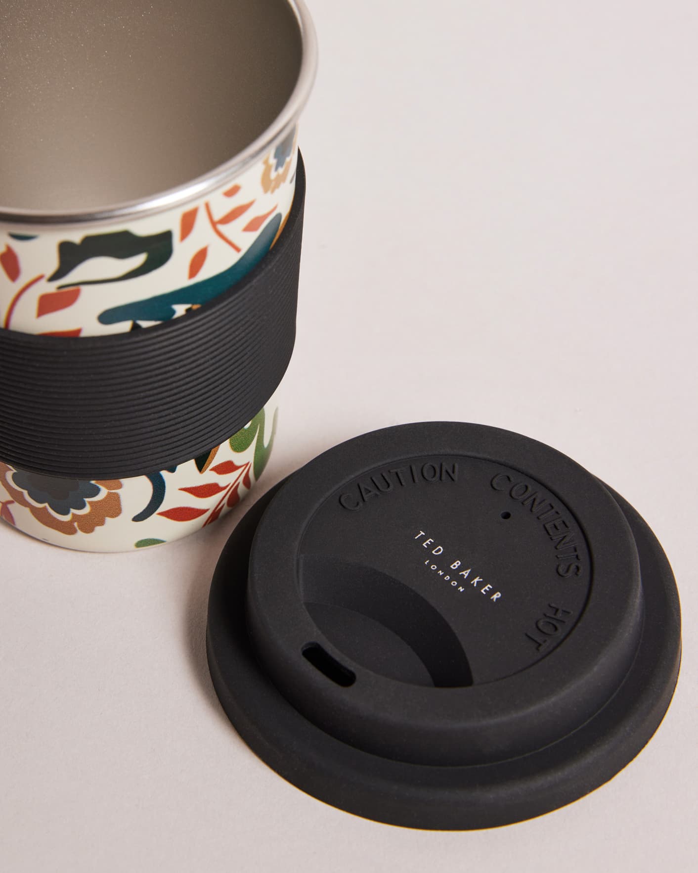 Natural Printed 227ml Travel Cup Ted Baker