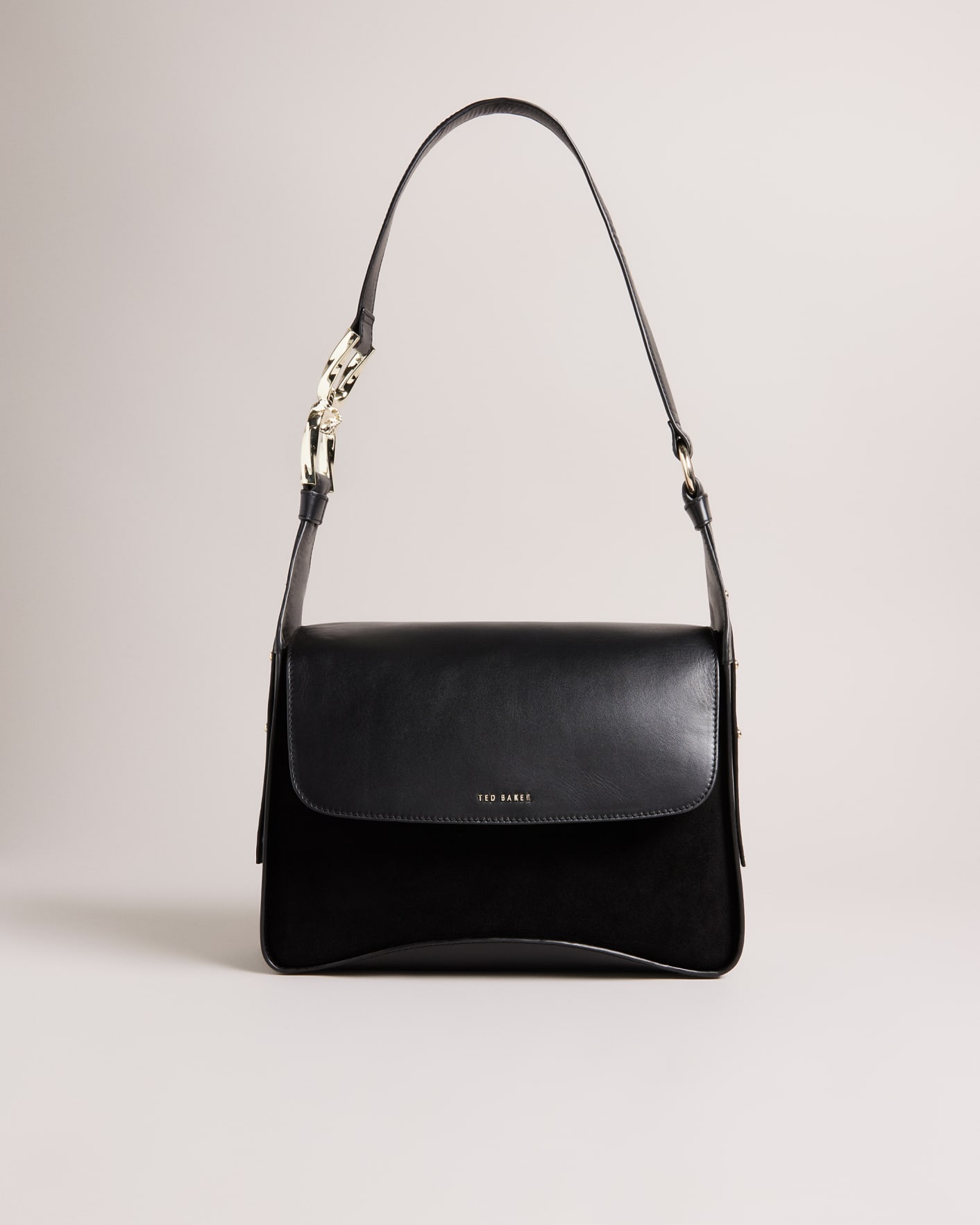 Buy Ted Baker Black Leather Sling Bag for Women Online