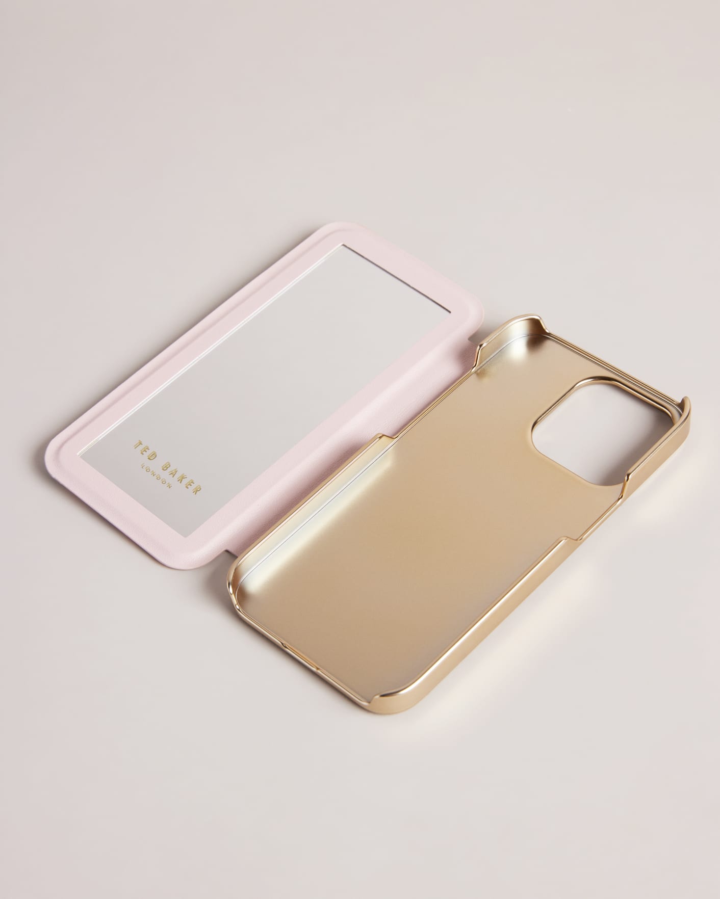 Light Pink Art Print iPhone 13 Pro Mirror Case Ted Baker