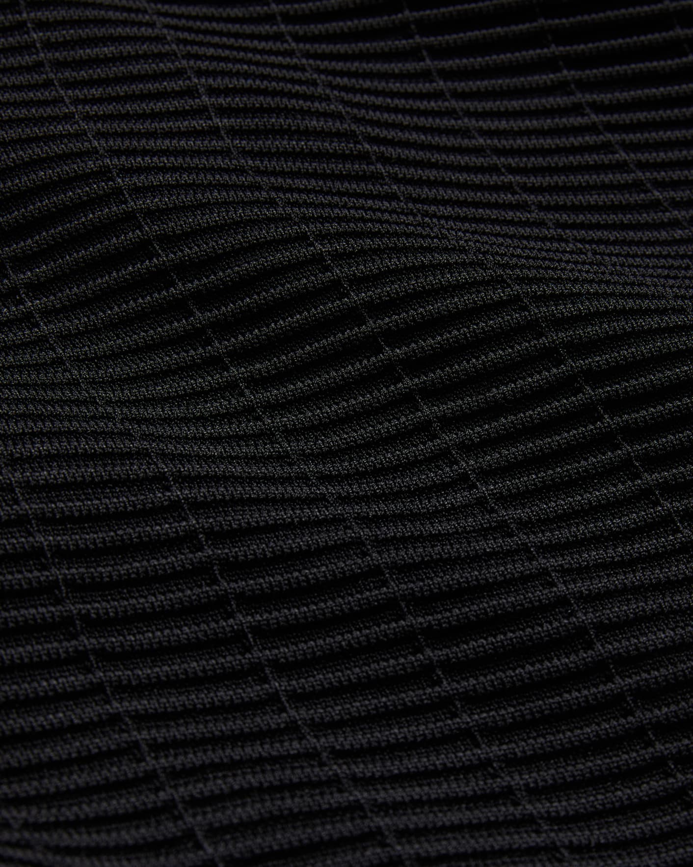Buy Latinia Textured A-Line Midi Dress Black Ted Baker KSA