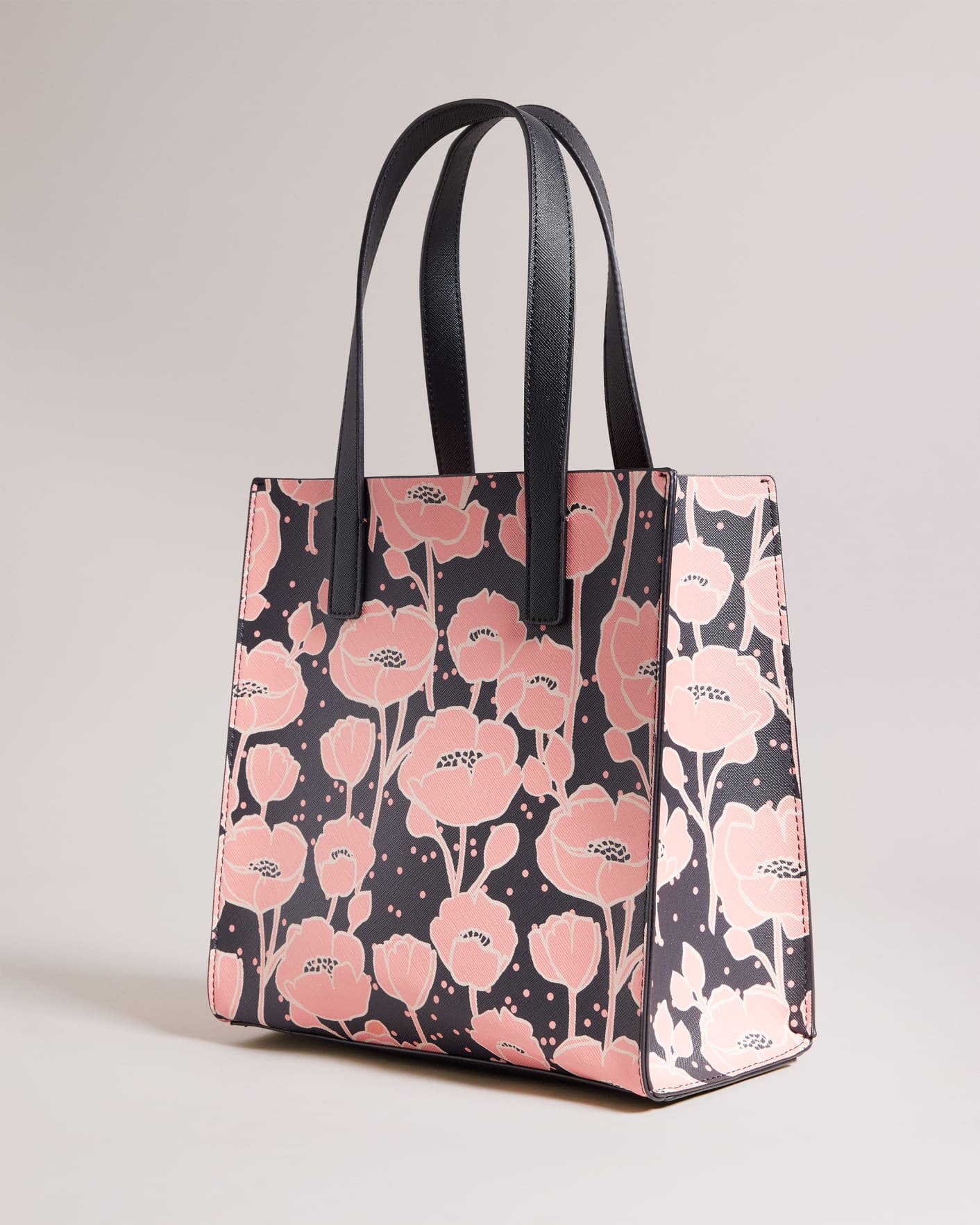 Buy Ted Baker Womens Popscon Floral Printed Small Icon Bag Black