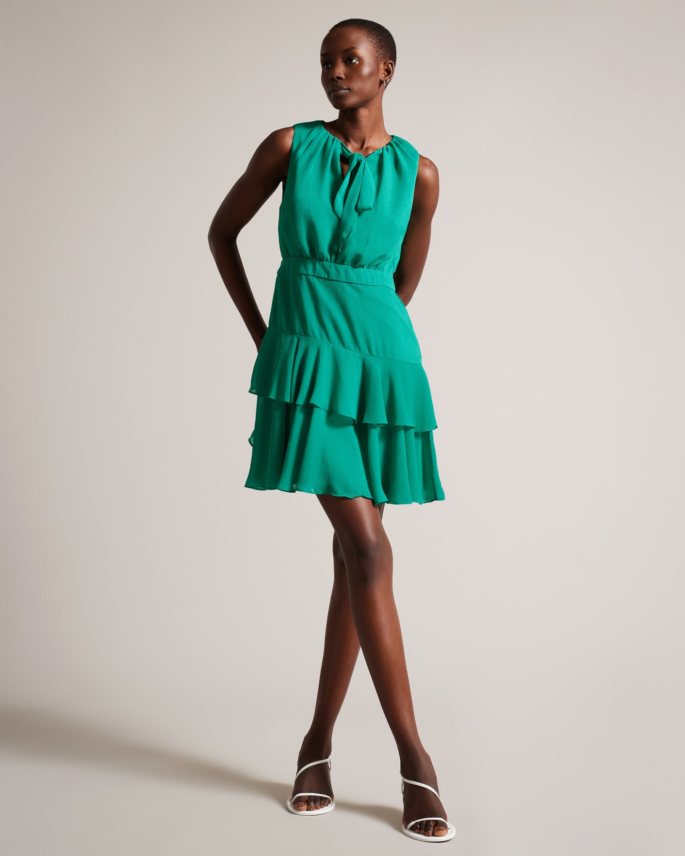 ZANDAA - GREEN, Mini Dresses