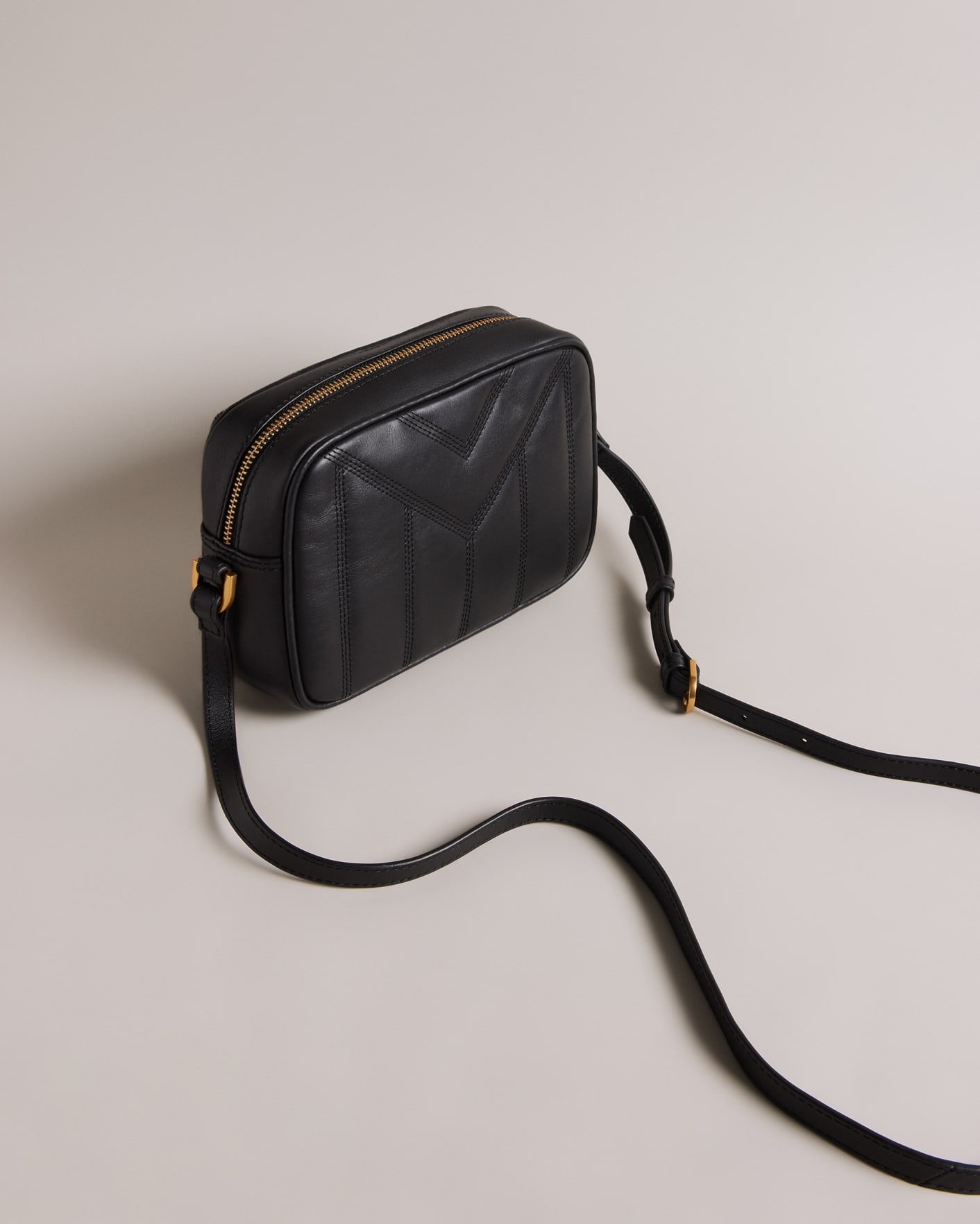 Ted Baker Ayalina Black Leather Crossbody bag TB255527B - Bags