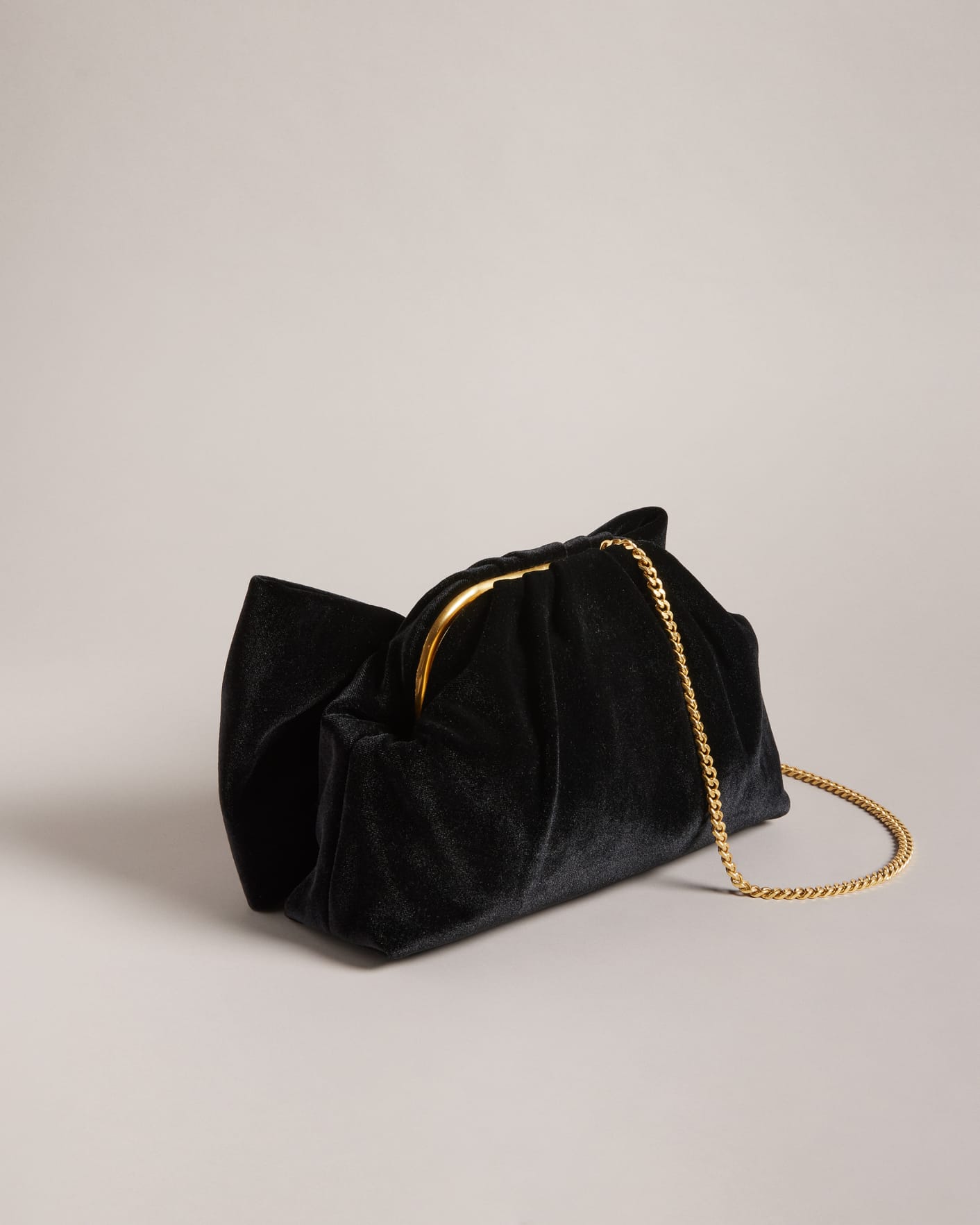 Velvet clutch bag Edie Parker Black in Velvet - 25745132