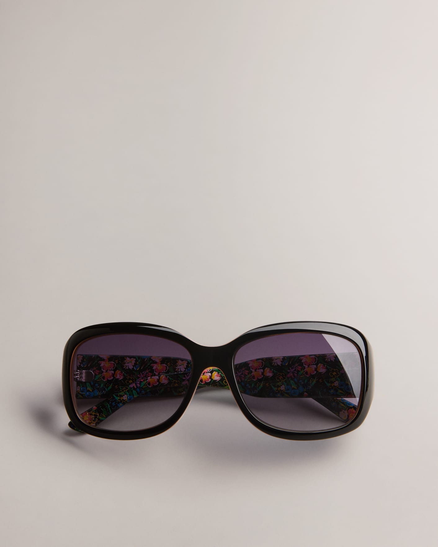 Rectangular-frame sunglasses
