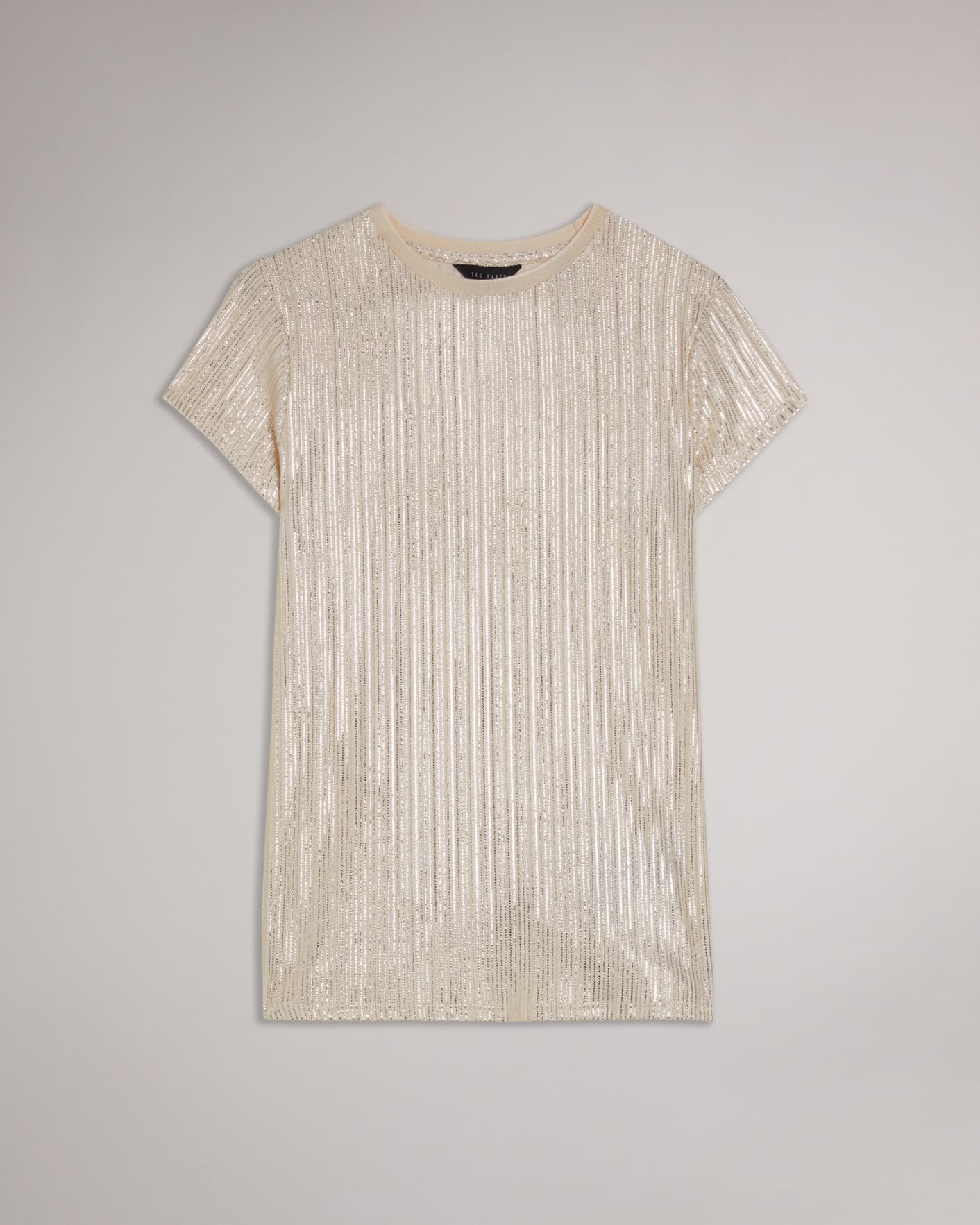 Tricotto blouse top T-shirt size XL Gold Life sequins parfum cheetah  long-sleeve