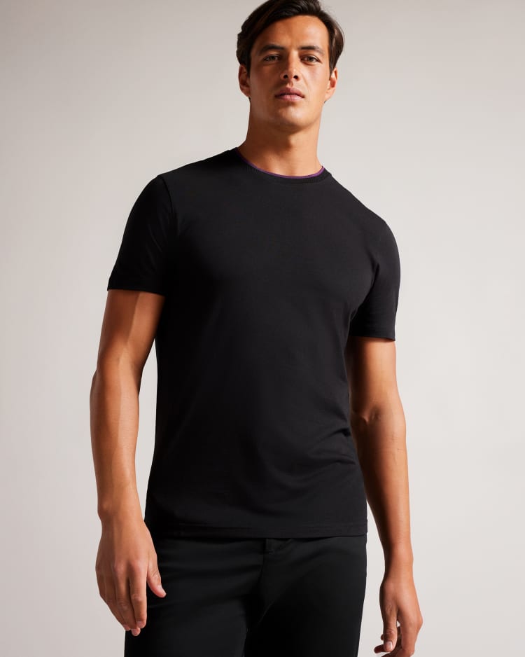 HELPA - BLACK | Tops & T-Shirts | Ted Baker UK