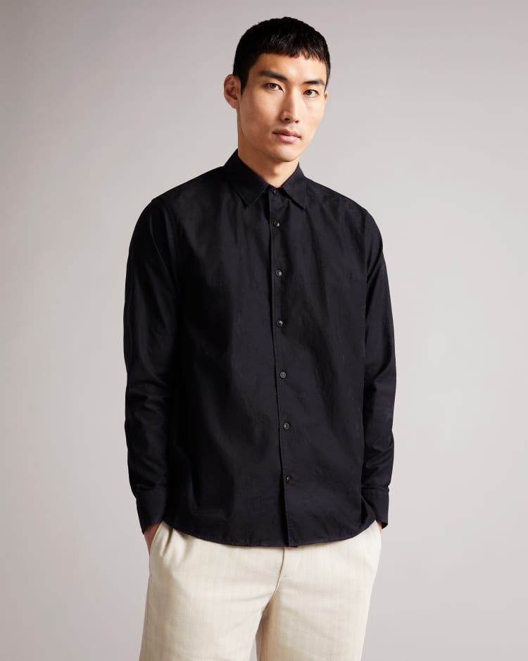 ONESTED - BLACK | Shirts | Ted Baker ROW