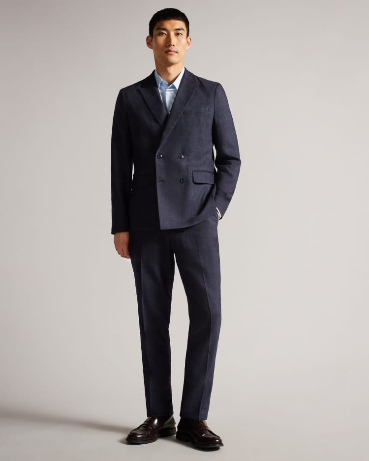 ILLSTON - NAVY | Jeans & Trousers | Ted Baker UK