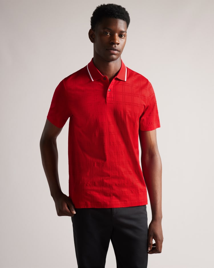 ROYMILE - RED | Tops & T-Shirts | Ted Baker UK