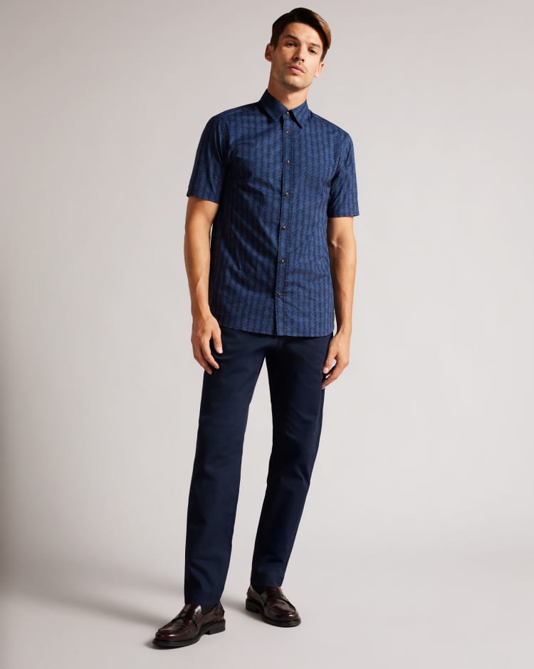 QUARTS - NAVY | Jeans & Trousers | Ted Baker UK