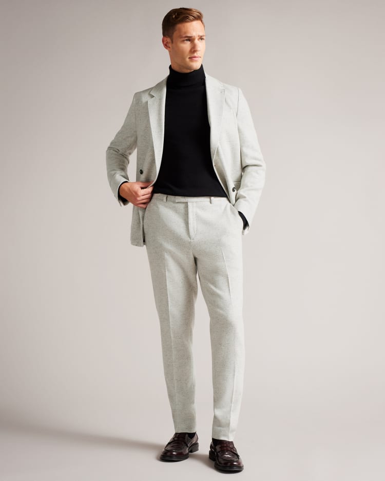 ACLARET - GREY-MARL | Jeans & Trousers | Ted Baker UK