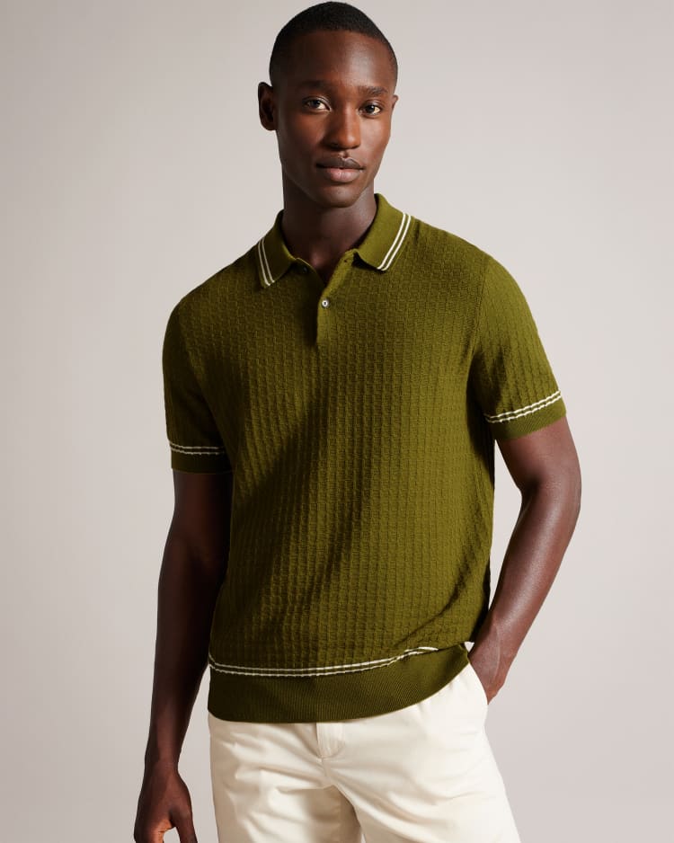 MAYTAIN - OLIVE | Knitwear | Ted Baker ROW
