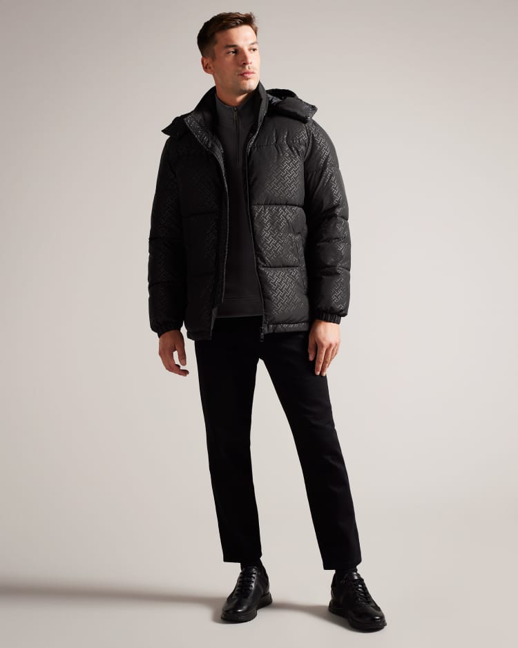 GILMOUR - BLACK | Jackets & Coats | Ted Baker UK