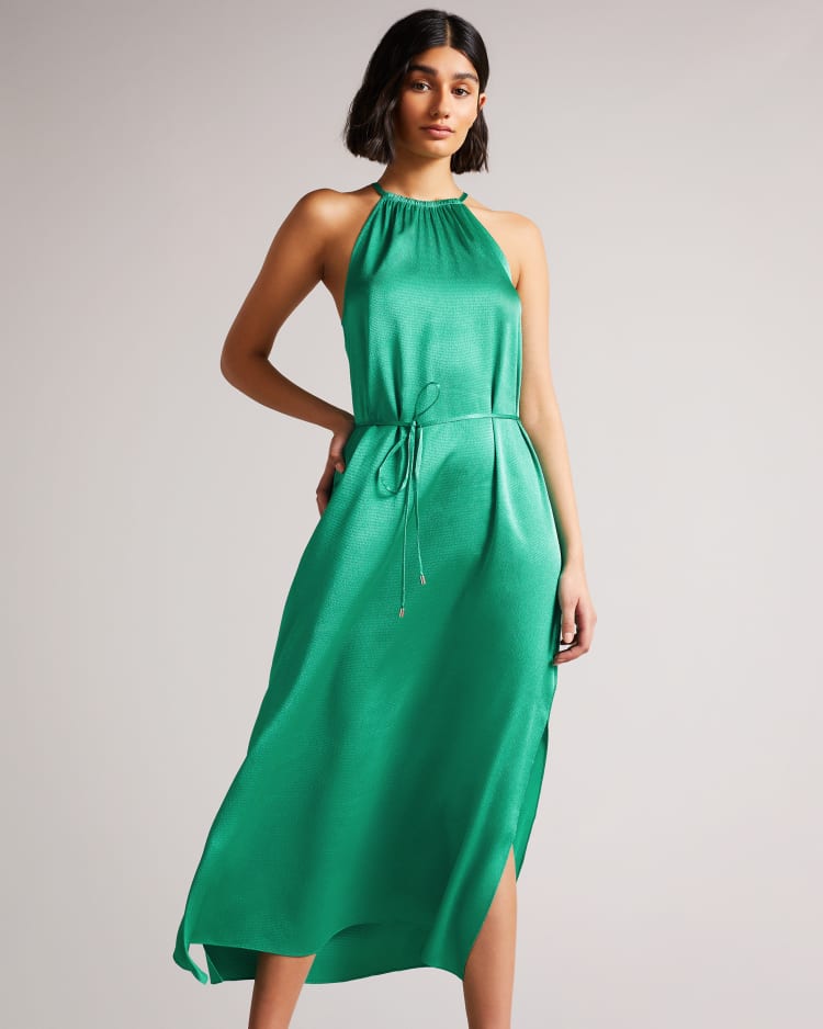 ROXIEYY - MID-GREEN | Dresses | Ted Baker AU