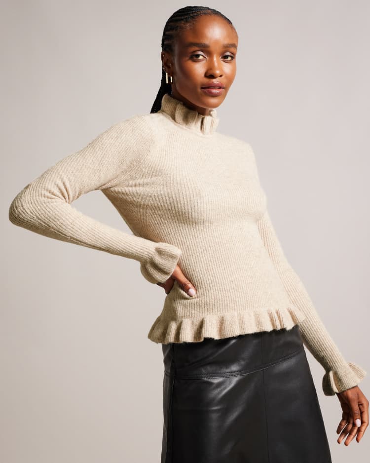 PIPALEE - CAMEL | Knitwear | Ted Baker UK