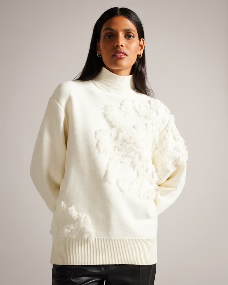 CHALAYY - IVORY | Knitwear | Ted Baker UK