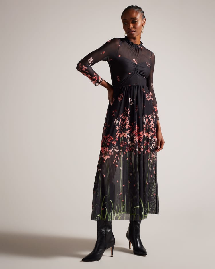 SUSENAA - BLACK | Dresses | Ted Baker UK