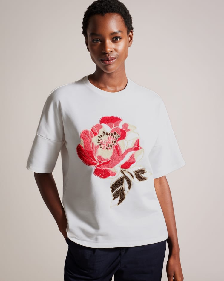 KAITIAH - WHITE | T-Shirts & Vests | Ted Baker UK