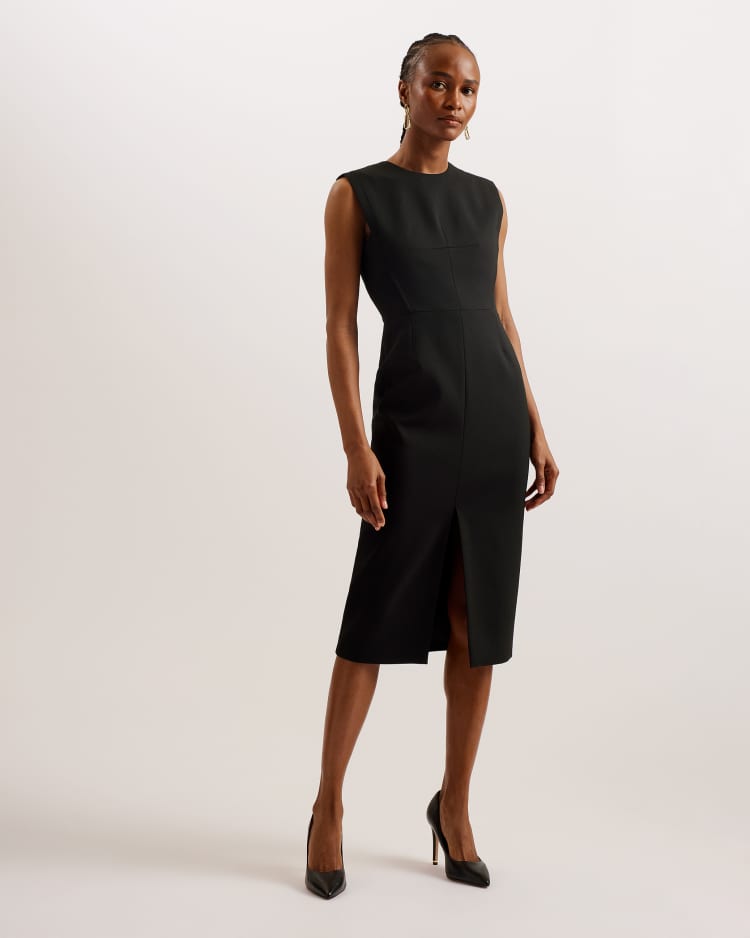 MANABUD - BLACK | Midi Dresses | Ted Baker UK