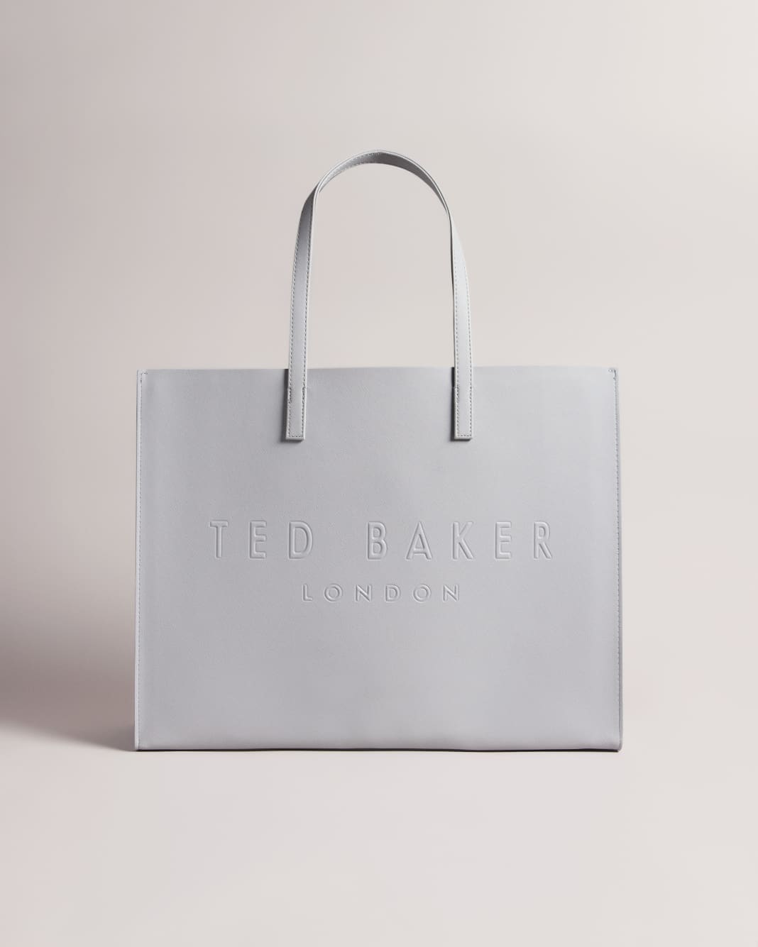 테드 베이커 Ted Baker Large Icon Bag,Light Grey