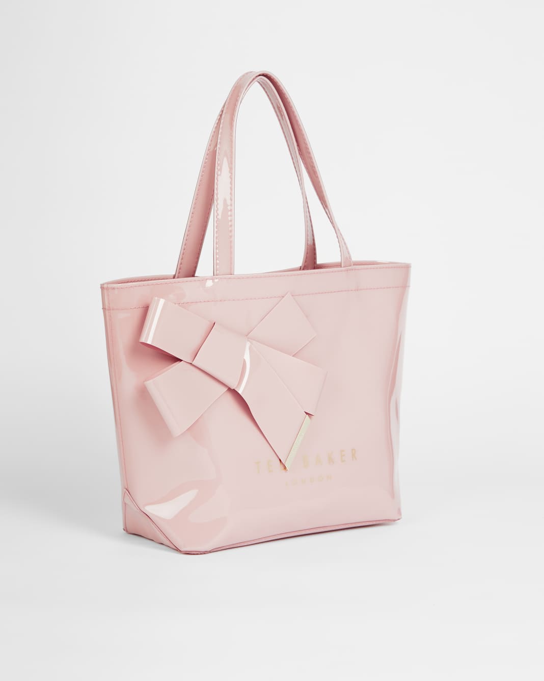 테드 베이커 Ted Baker Small Icon Bag With Knot Bow,Pale Pink