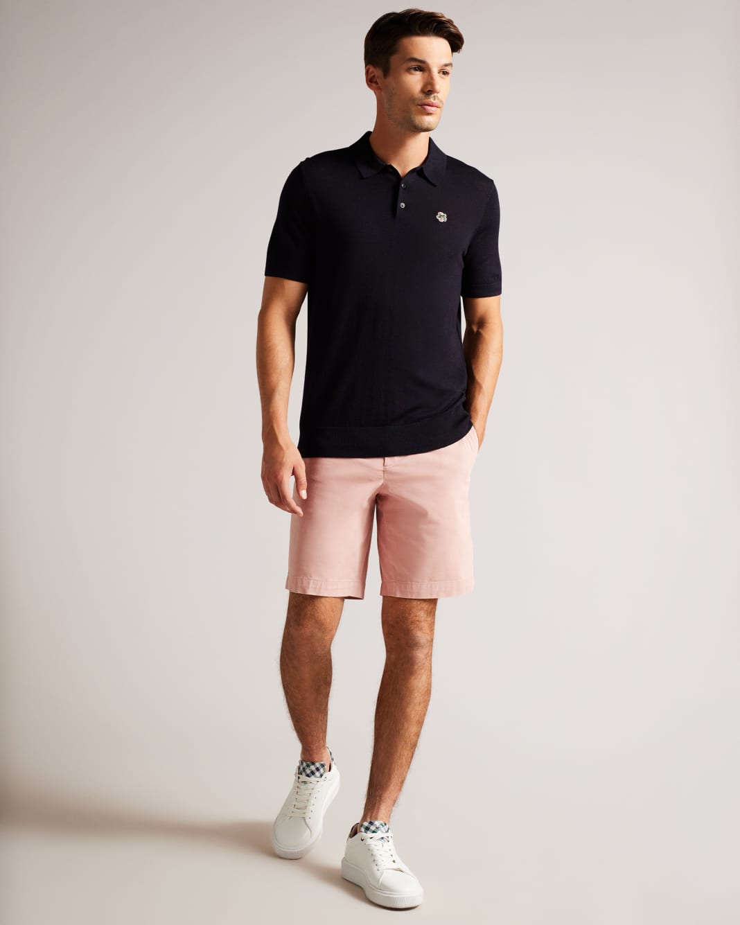 테드베이커 Tedbaker Chino Shorts,Medium Pink