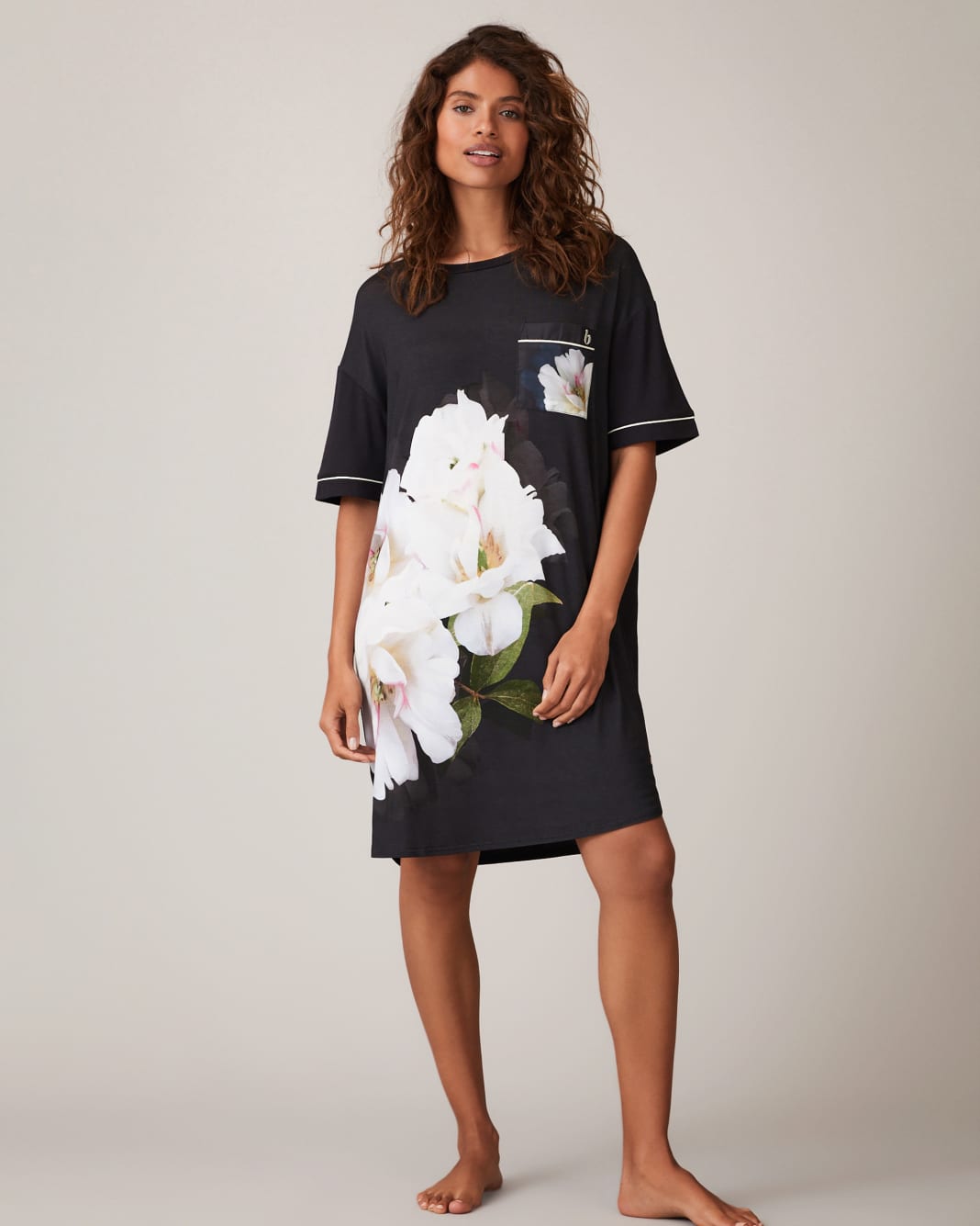 테드베이커 Tedbaker Cotton Floral Night Dress