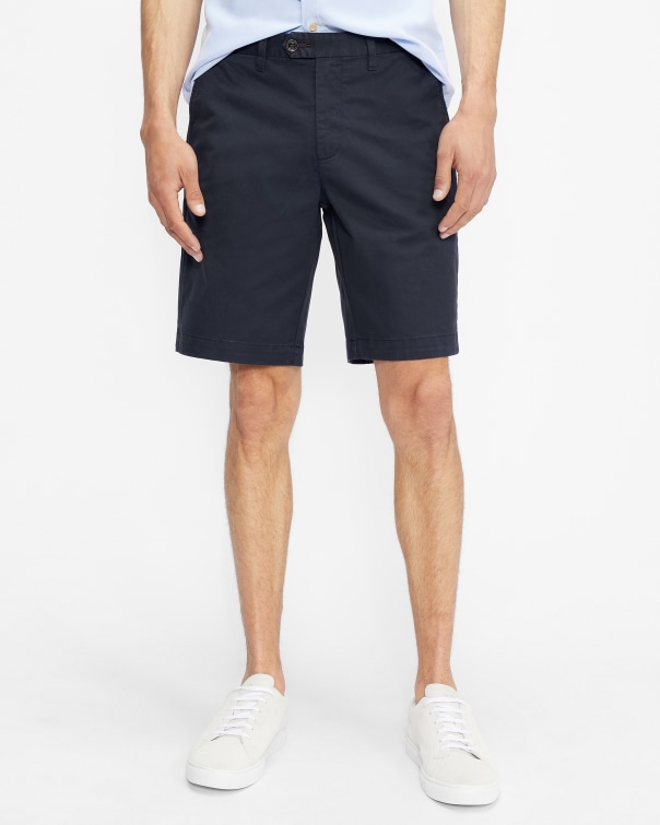 테드 베이커 Ted Baker Cotton chino shorts,navy